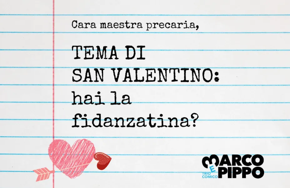 TEMA DI SAN VALENTINO: hai la fidanzatina?