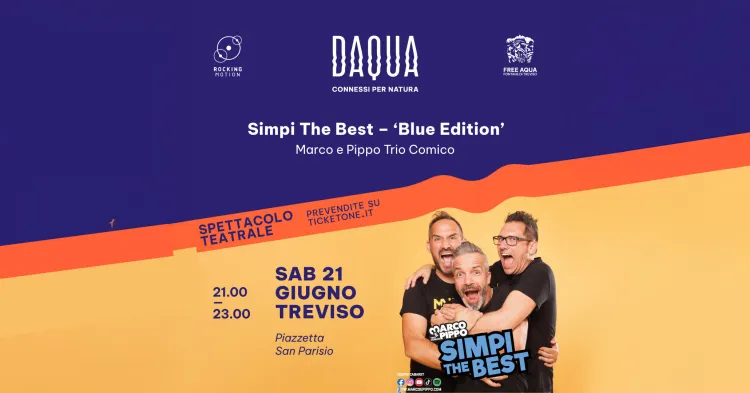 21 giugno 2025, Treviso (TV) - SIMPI THE BEST, BLUE EDITION